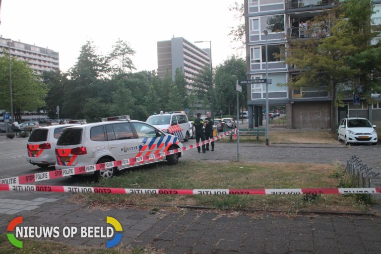 Onderzoek na schietpartij Bart Verhallenplein Schiedam