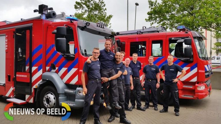 Schiedamse brandweer in bezit van nieuw voertuig ‘s-Gravenlandseweg Schiedam