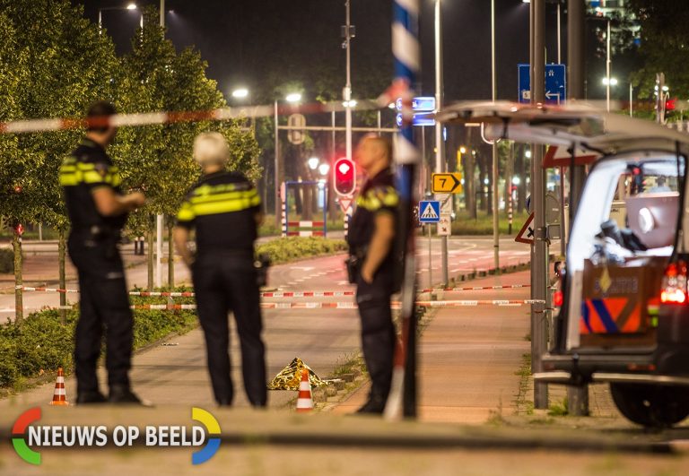Verdachte beroving niet gewond door politiekogel Bloemenlaan Rotterdam