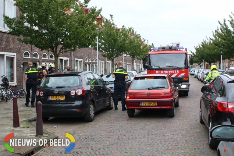 Brandweer voorkomt brand in woning Driftstraat Leiden