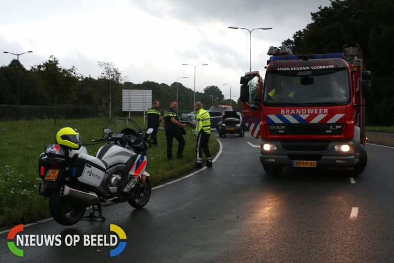 Gewonden na ongeval met twee voertuigen N14 Wassenaar