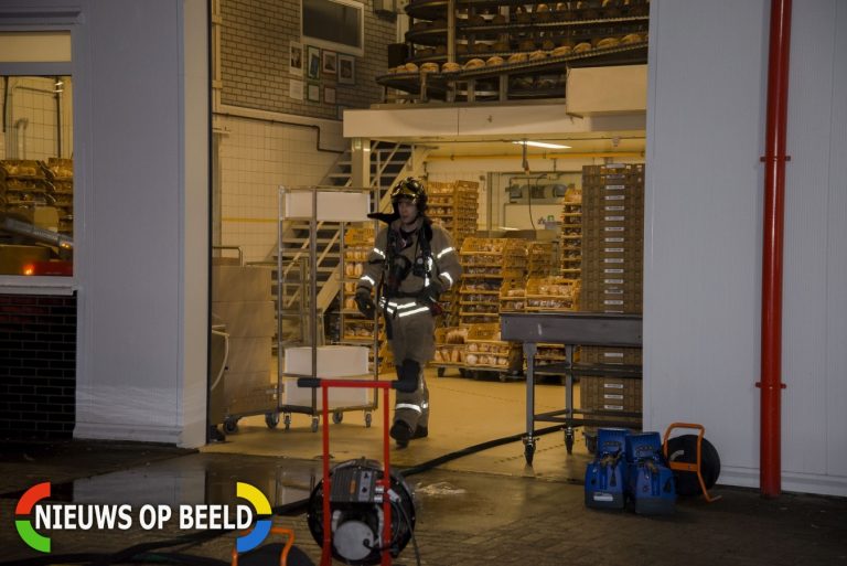 Bakkerij Klootwijk opnieuw getroffen door brand Vlierbaan Capelle aan den IJssel