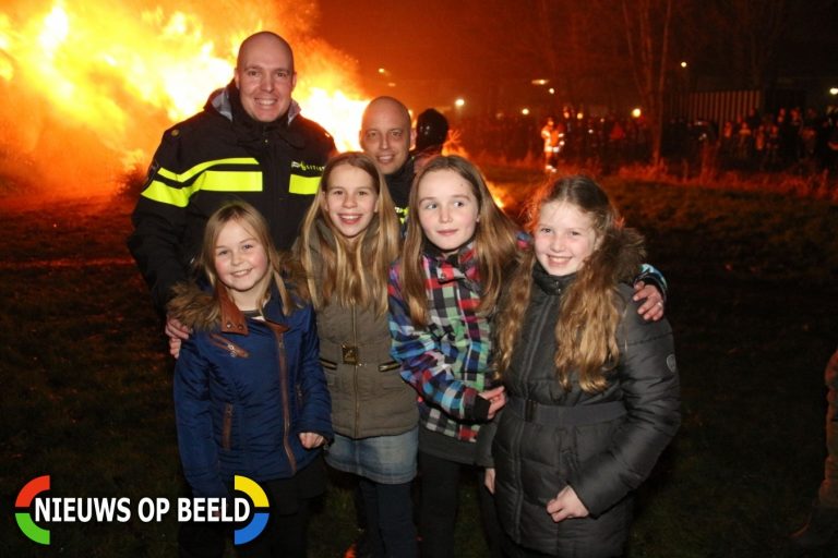 Kerstboomverbranding Krimpen aan den IJssel