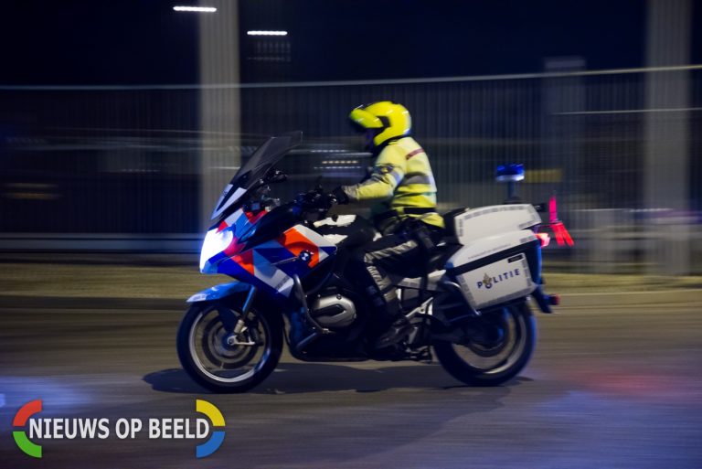 Man op motorscooter gepakt na achtervolging met 130km/u door Rotterdam