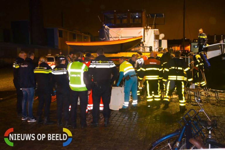 Feestje op boot met dramatisch einde na val in water, meisje zeer ernstig gewond  Rotterdamseweg Delft (video)