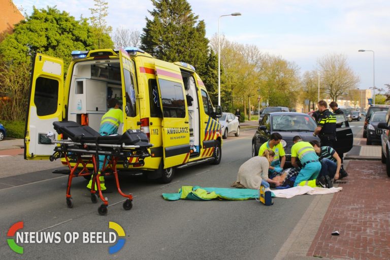 Fietser gewond na aanrijding met auto Sumatrastraat Leiden