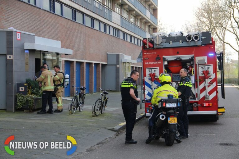 BBQ op het balkon Valeriusrondeel Capelle aan den IJssel