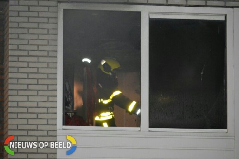 Veel schade na brand in woning Hoogmadestraat Zoetermeer