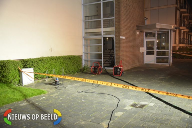 Asbest gevonden bij brand in kelder boxen