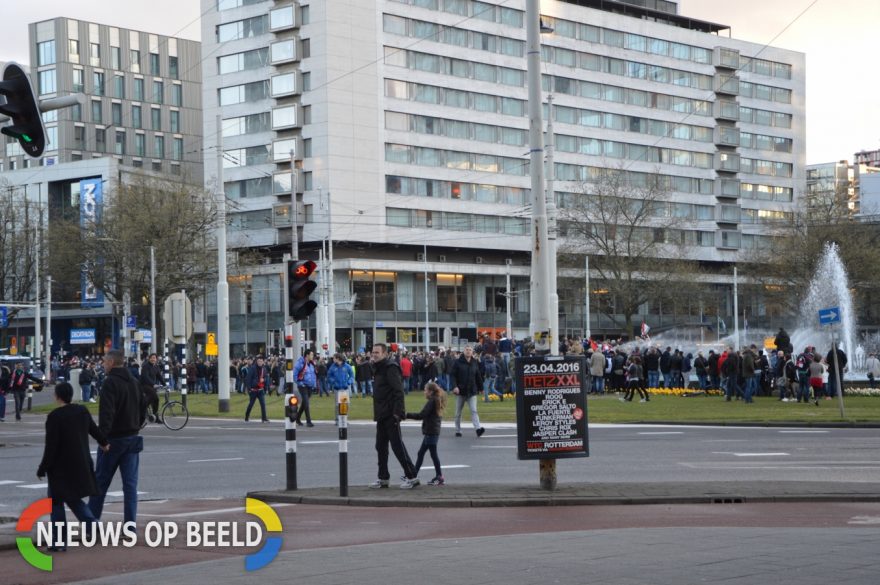 Feyenoord heeft voor de twaalfde keer de KNVB-beker, Stadionweg in Rotterdam