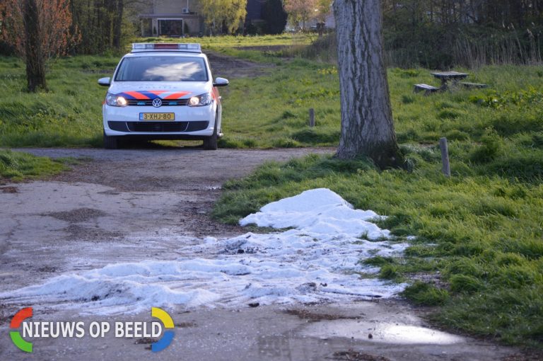 Politie onderzoekt gedumpt zoutafval