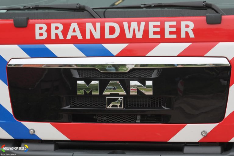 Brand bij Vink systemen Nijverheidstraat Katwijk