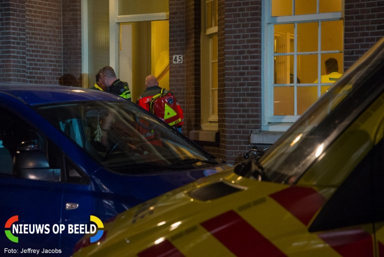 Man overleden na ongelukkige val in woning Palestinastraat Rotterdam