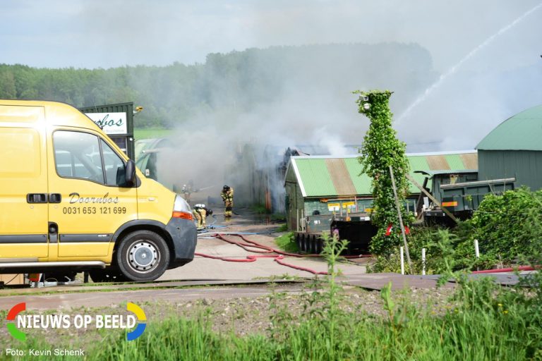 Slijptol oorzaak grote brand Bergweg-Zuid Bergschenhoek