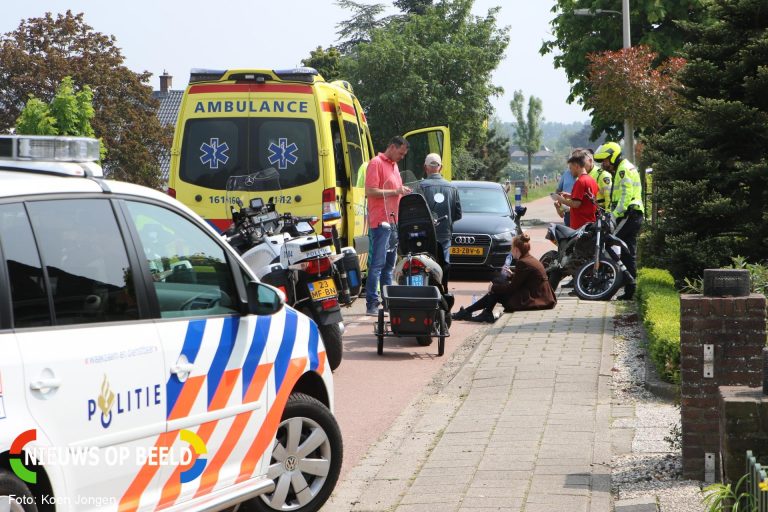 Ongeval na inhaalactie Vierambachtsweg Woubrugge