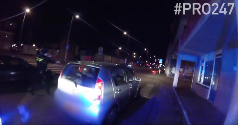 Politie toont video van achtervolging door Rotterdam-Zuid