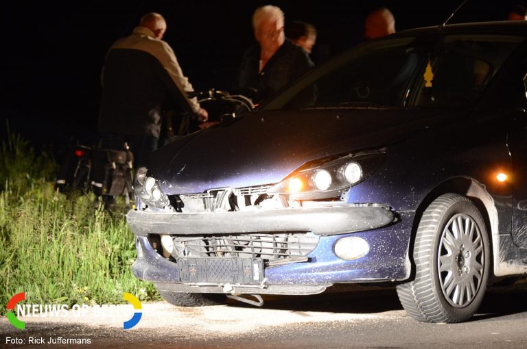 Aanrijding tussen twee personenauto’s Hogeveenseweg Benthuizen