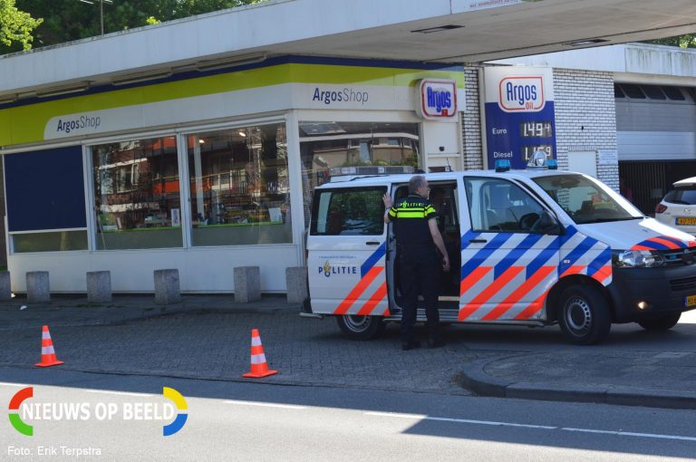 Overvaller met mes overvalt tankstation Tienmorgenseweg Rozenburg
