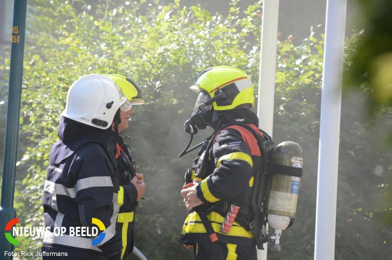 Brand in keuken van woning Jessicagang Zoetermeer