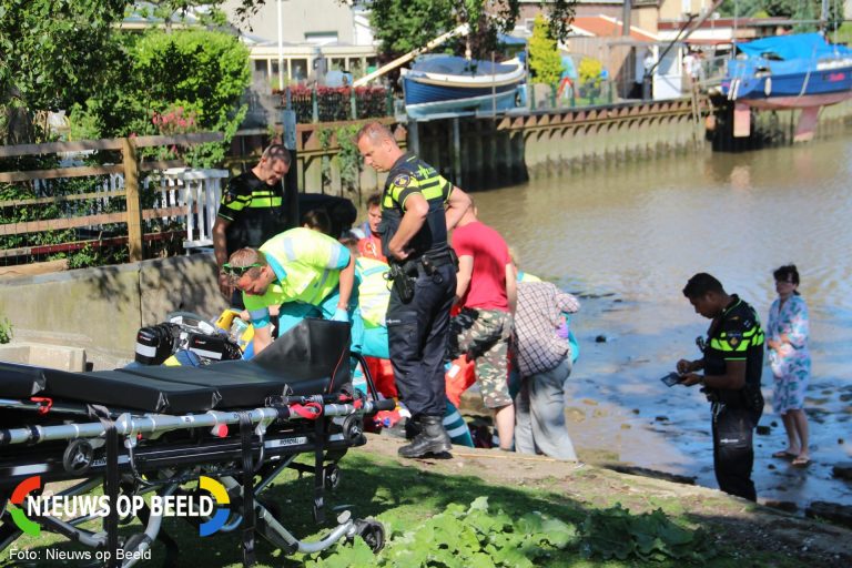 Man gevallen van dijk IJsseldijk Krimpen aan den IJssel