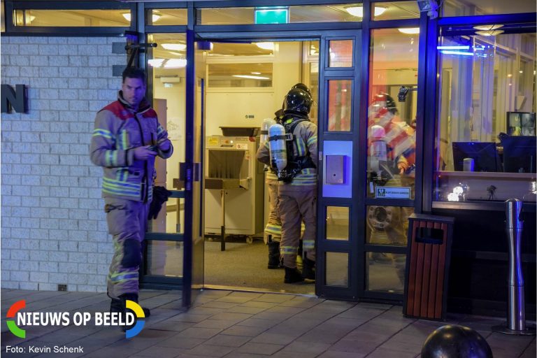Lichtgewonde na brand in tbs kliniek Kijvelandsekade Poortugaal