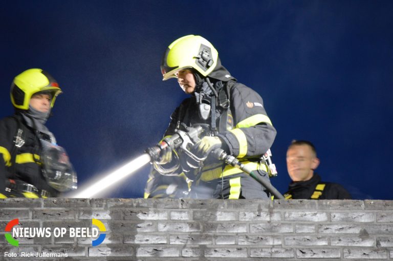 Brand in muur van restaurant Dorpsstraat Zoetermeer