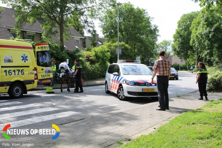 Voetganger gewond na val op zebrapad Heinsiuslaan Leiderdorp