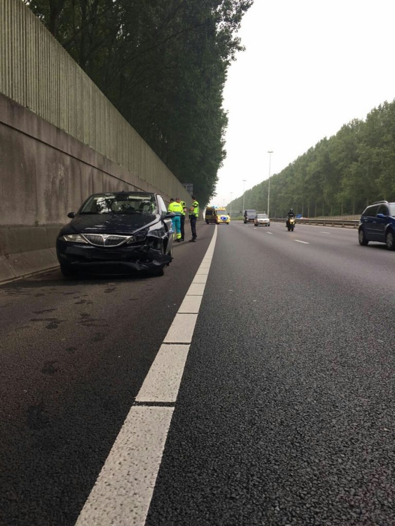 Wederom ongeval op de A20 Nieuwerkerk aan den IJssel