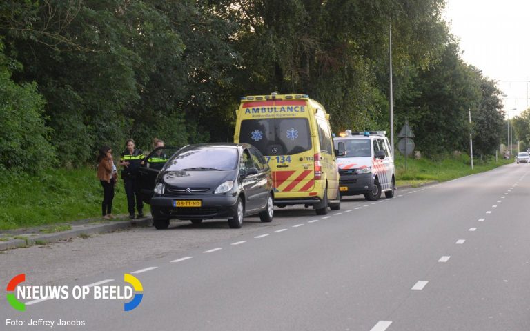 Gewonde na eenzijdig ongeval Burgemeester van Beresteijnlaan Capelle aan den IJssel