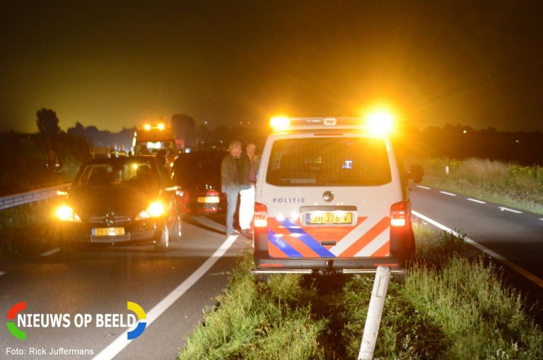 Dronken automobilist raakt van de weg N470 Berkel en Rodenrijs