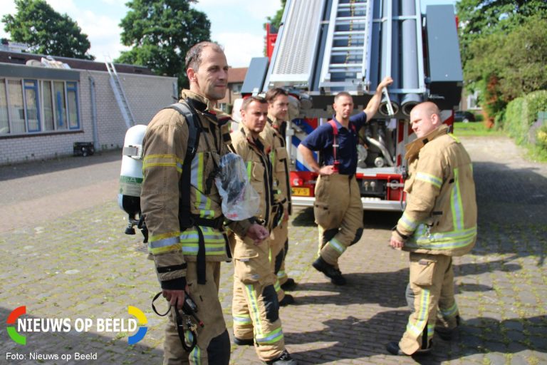 Brand door werkzaamheden in ontmoetingscentrum Nachtegaalstraat Krimpen aan den IJssel