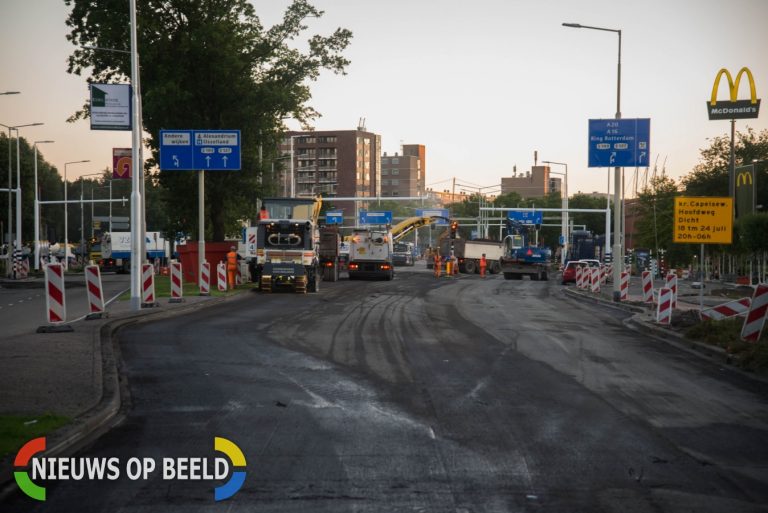 Grote werkzaamheden drukste kruispunt van start Hoofdweg Capelle aan den IJssel