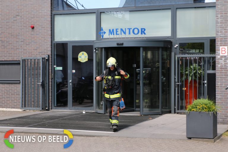 Brand na storing in elektra Mendelweg Leiden