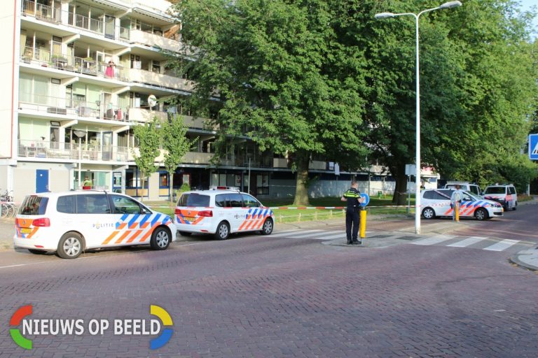 Schietpartij, verdachte neergeschoten door politie Arendshorst Leiden