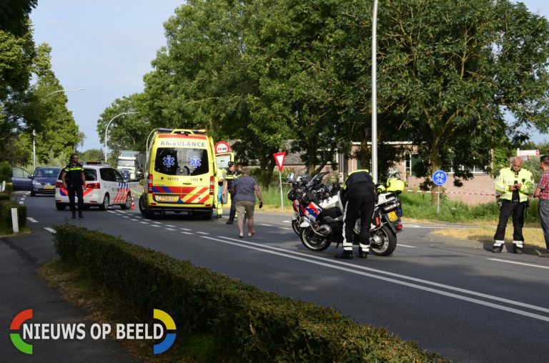 Fietser zwaargewond na aanrijding met auto Provincialeweg Oost – N228 Haastrecht