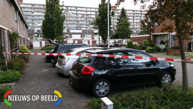 Overval, politie doet onderzoek Voorhamstraat Zoetermeer