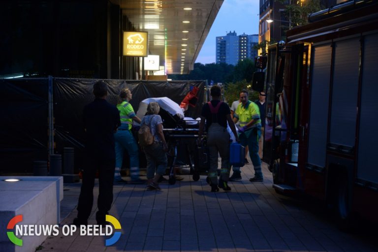 Meisje raakt gewond en bekneld Wierdsmaplein Rotterdam