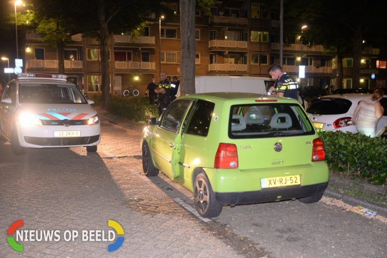 Politie lost schoten op vluchtende automobilist Burgaslaan Rotterdam