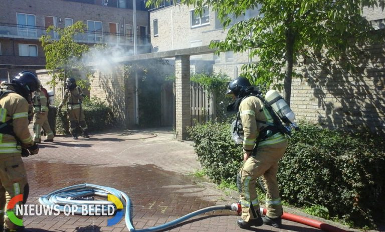 Brand in schuur Oostmeerlaan Berkel en Rodenrijs