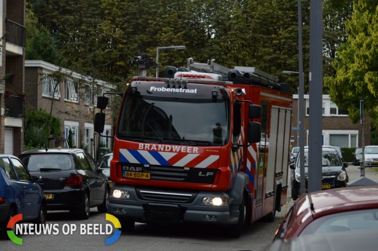 Brandweer rukt uit voor een pannetje op vuur Moddermanstraat Rotterdam