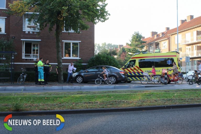Ongeval tussen auto en fietser Burggravenlaan Leiden