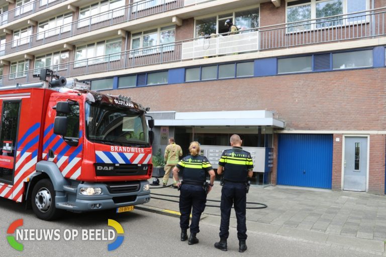 Bewoners in slaap gevallen bij spaghetti koken Reviusrondeel Capelle aan den IJssel