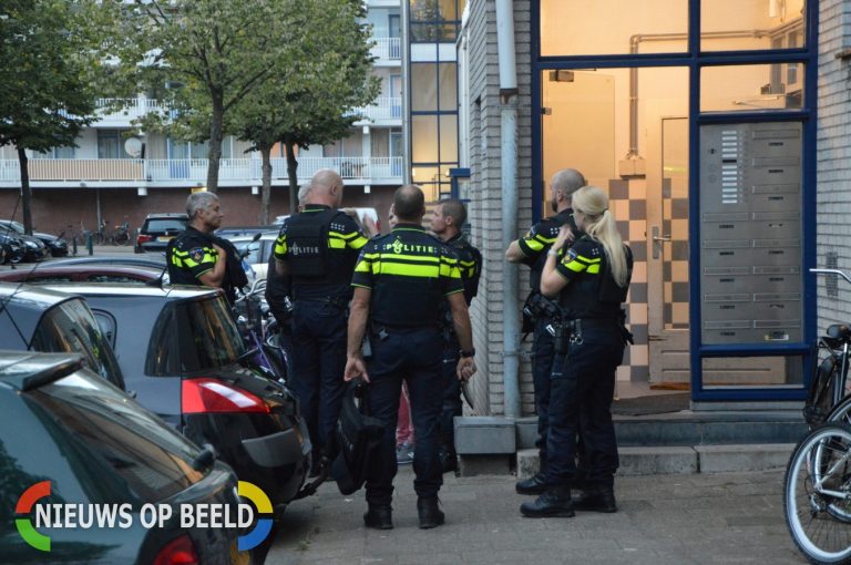 Gewonde na mogelijke schietpartij Herman Bavinckstraat Rotterdam