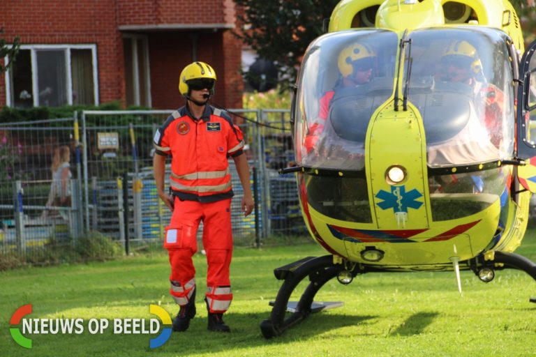 Traumahelikopter ingezet bij medische noodsituatie Vaalserberg Capelle aan den IJssel