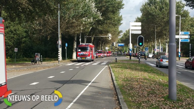 Hulpdiensten zetten zich in voor zieke kinderen Wytemaweg Rotterdam