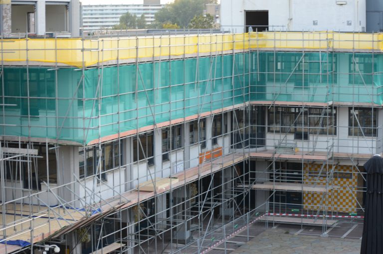 Renovatie van stadhuis en bibliotheek in volle gang Stadhuisplein Zoetermeer