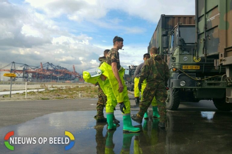 Defensie oefent terreur in Rotterdamse Haven