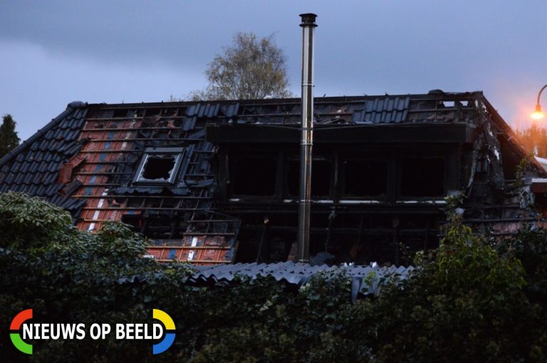Flinke brand in woonboerderij Putterweg Garderen