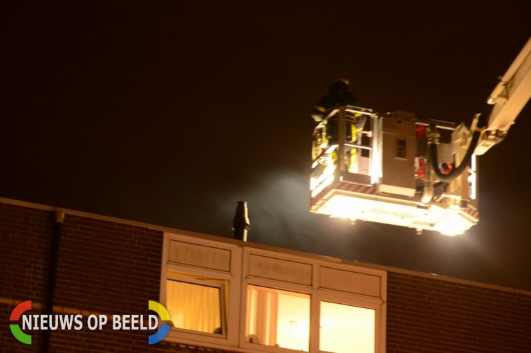 Schoorsteenbrand snel onder controle Weteringdreef Zoetermeer
