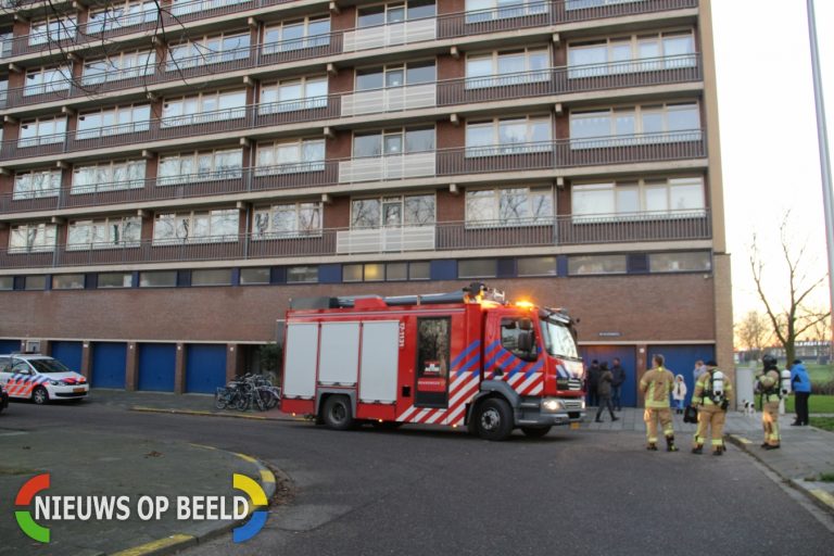 Stank van benzine in flatgebouw Reviusrondeel Capelle aan den IJssel